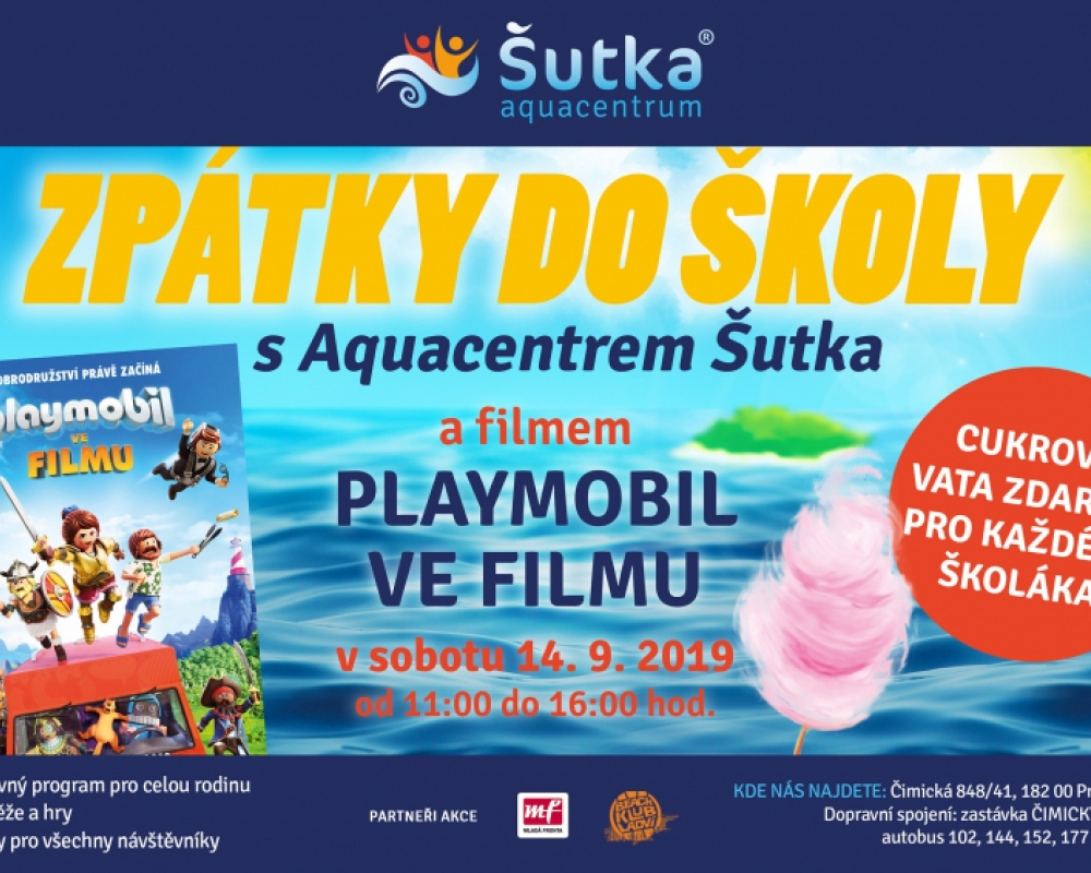 Zpátky do školy s Aquacentrem Šutka