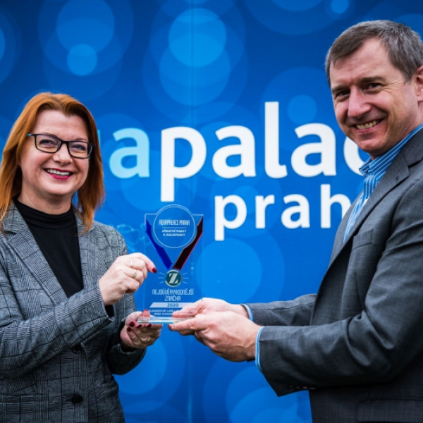 Aquapalace Praha se pyšní titulem Nejdůvěryhodnější značka roku 2020