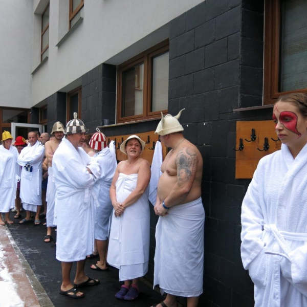 Adventní saunové setkání saunérů v hotelu Hluboký dvůr - 6