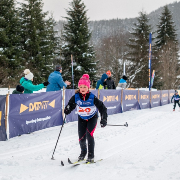 Velké Karlovice hlásí sněžení: - 4