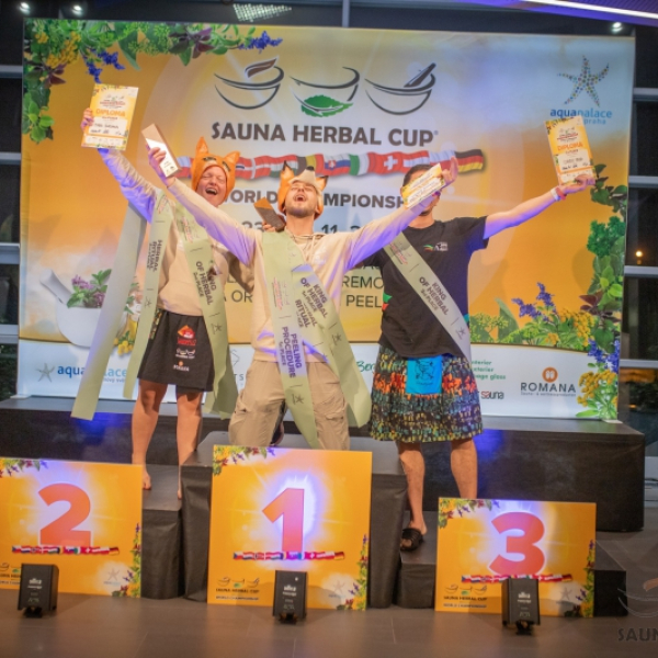 Rekordní počet účastníků a Mistr světa Sauna Herbal Cup 2023