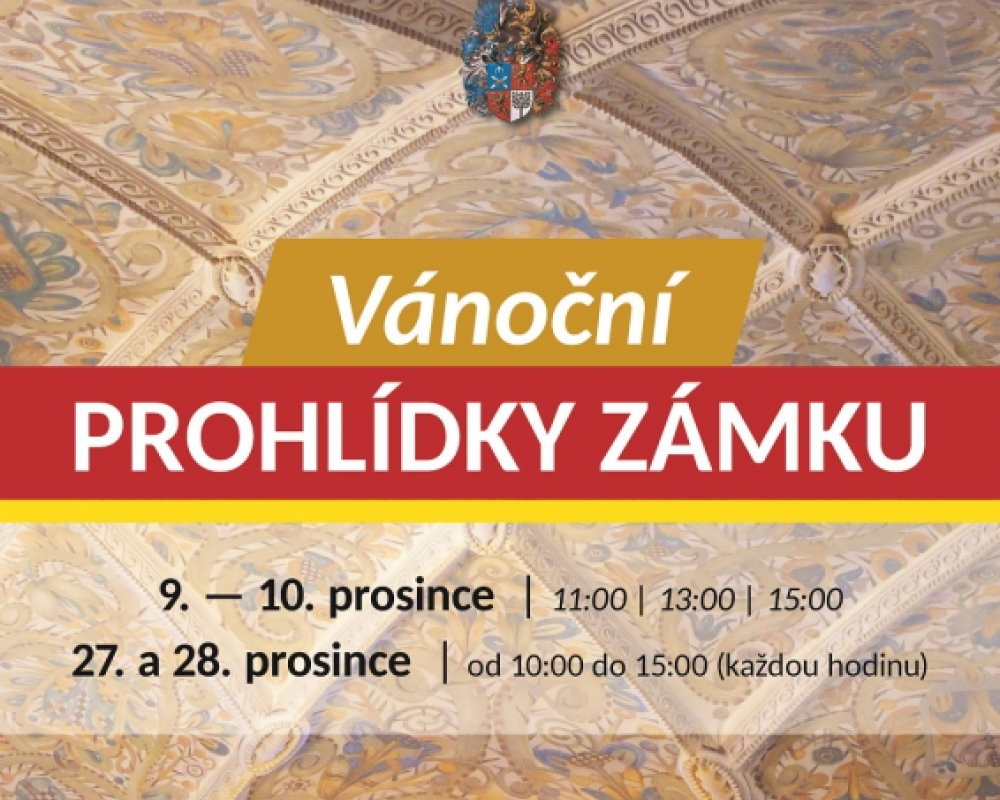 Vánoční prohlídky zámku