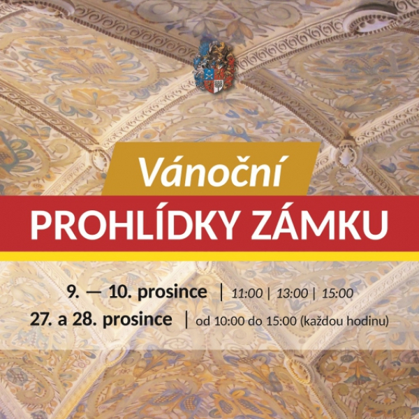 Vánoční prohlídky zámku