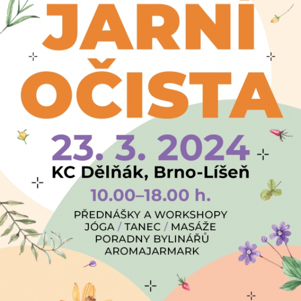 Jarní bylinkový festival v Brně se věnuje očistě těla i mysli