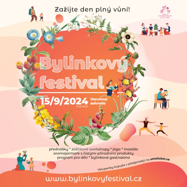 Bylinkový festival provoní Otevřenou zahradu v Brně