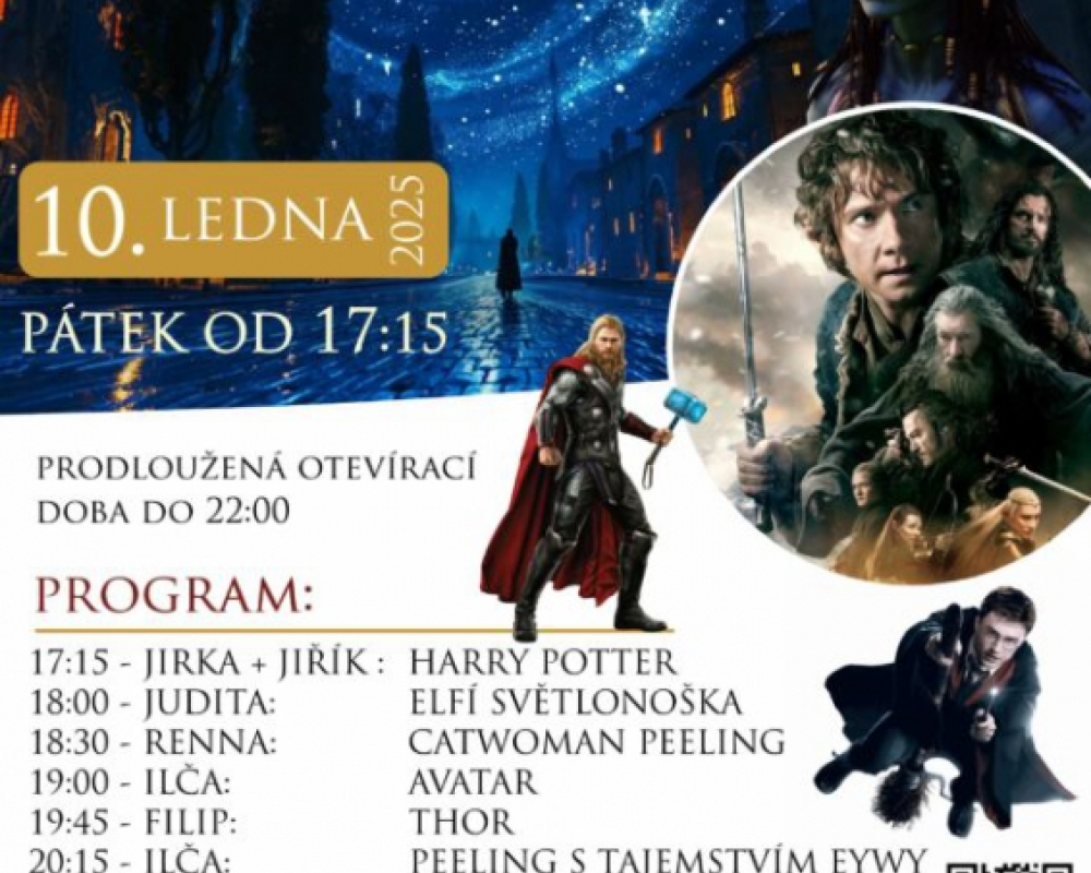 FANTASY NIGHT – Saunová noc 10. ledna 2025