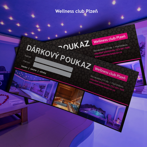 dárkové poukazy wellness