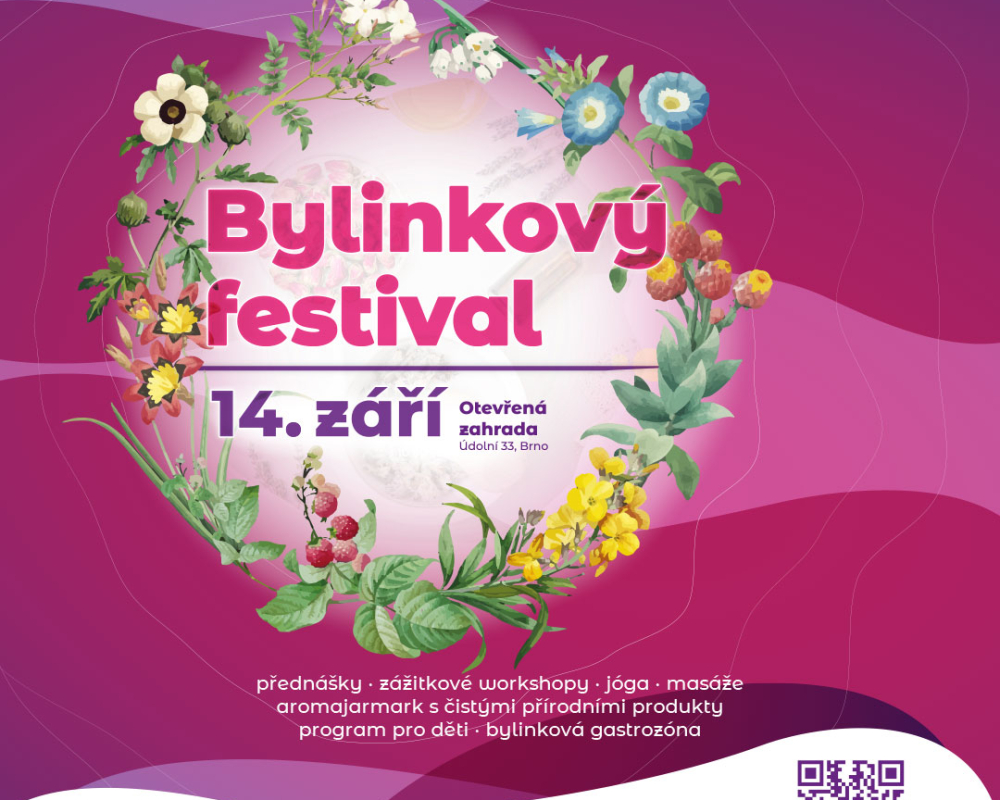 Bylinkový festival opět provoní Otevřenou zahradu v Brně