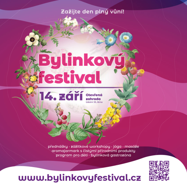 Bylinkový festival opět provoní Otevřenou zahradu v Brně