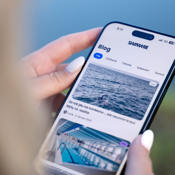 První česká aplikace na trénink plavání vstupuje na trh