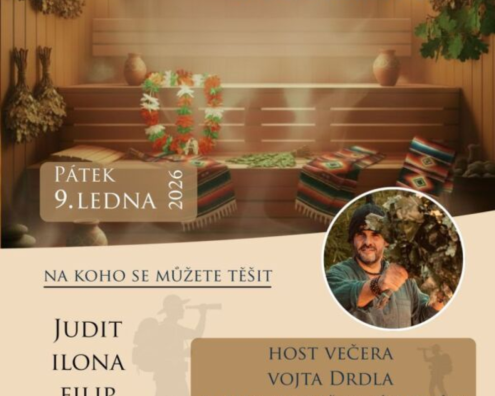 Saunová noc „Napříč kontinenty” 9. 1. 2026