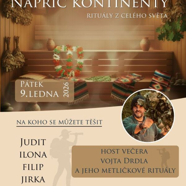 Saunová noc „Napříč kontinenty” 9. 1. 2026