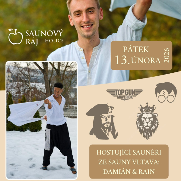Filmová saunová noc v Saunovém ráji