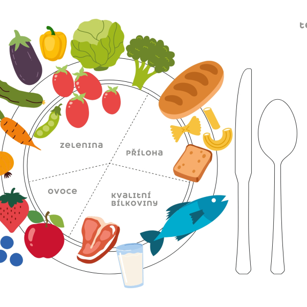 Jak si udržet zdravý jídelníček po celý rok? Pomůže jednoduchý princip Půl talíře